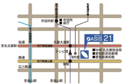 オアシス21 銀河の広場