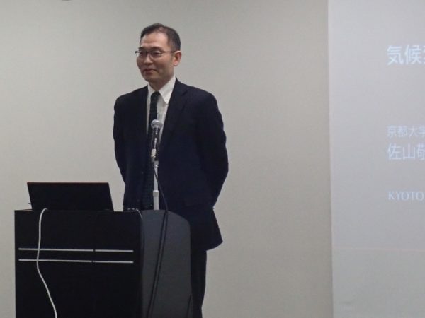 佐山教授の講演